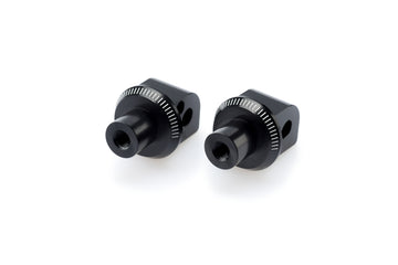 YAMAHA T-MAX 500 [2012] – Adapter passagerarfotstöd gummikudde – svart