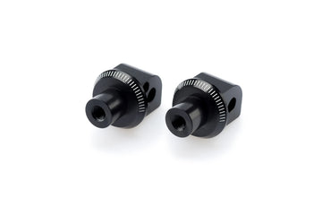 YAMAHA T-MAX 500 [2012] – Adapter passagerarfotstöd gummikudde – svart - 0