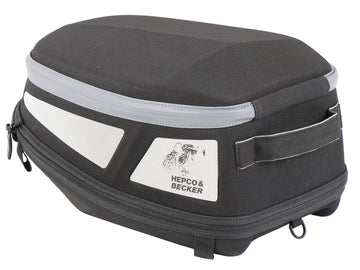 Tail bag [Hepco & Becker] - Royster Rearbag Sport tail bag med remfäste - svart/grå – Sportrack