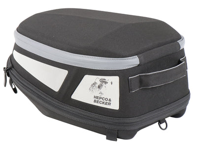 Tail bag [Hepco & Becker] - Royster Rearbag Sport tail bag med remfäste - svart/grå – Sportrack
