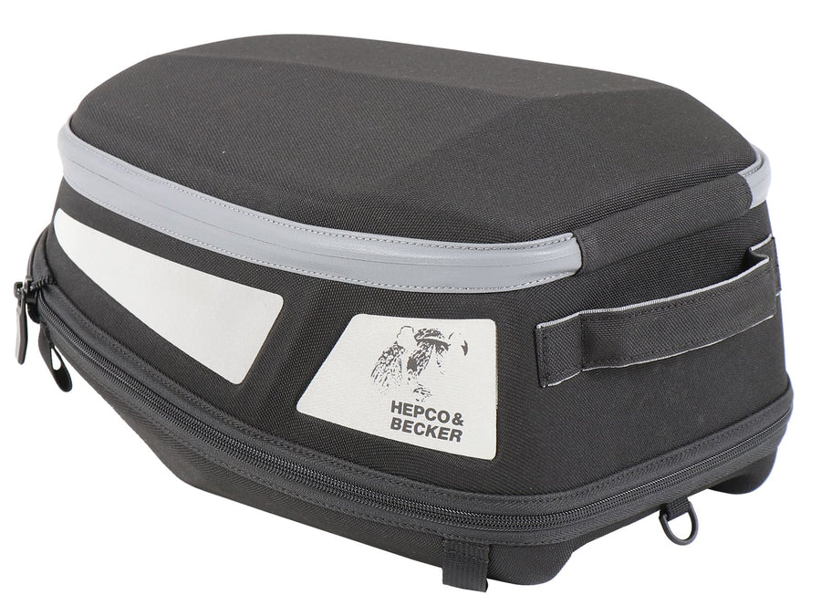 Tail bag [Hepco & Becker] - Royster Rearbag Sport tail bag med remfäste - svart/grå – Sportrack