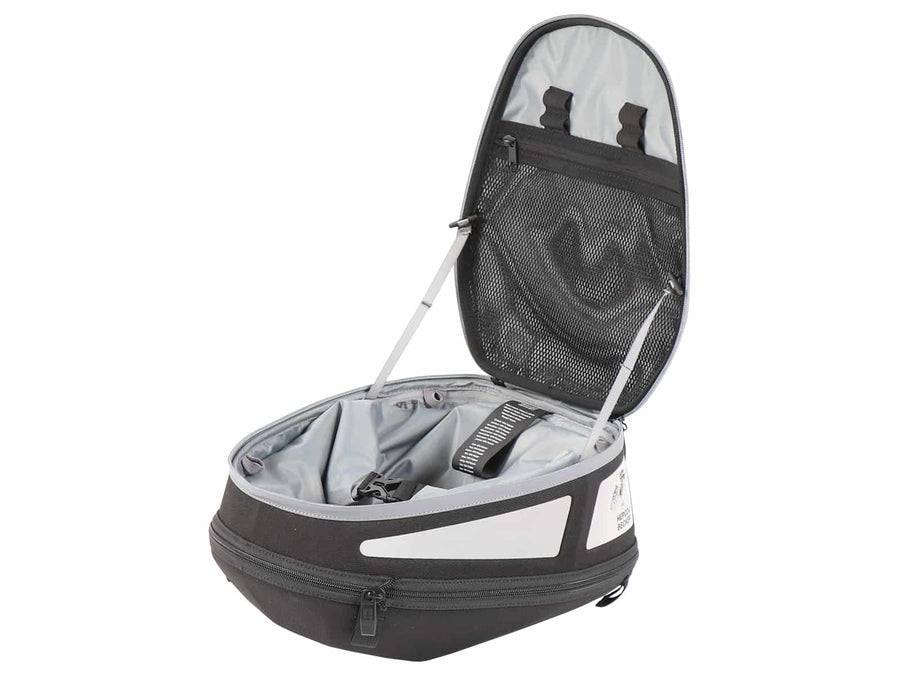 Tail bag [Hepco & Becker] - Royster Rearbag Sport tail bag med remfäste - svart/grå – Sportrack