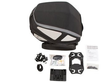 Tail bag [Hepco & Becker] - Royster rear bag tail bag inkl. basfäste – svart – Smartrack
