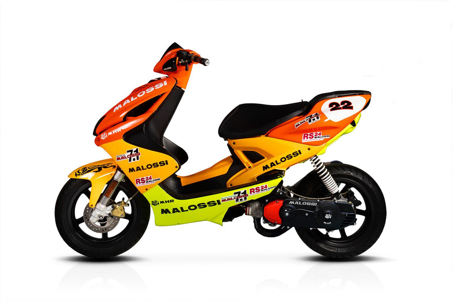 Aprilia SR Netscaper 50 2T LC - variatorskydd Air Force