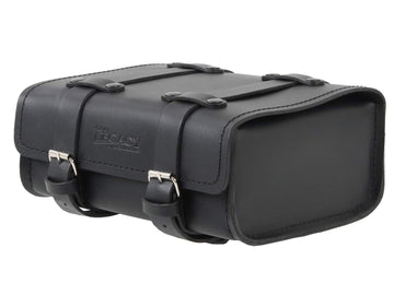 Tail bag [Hepco & Becker] - Legacy läder tail bag - svart – Solorack