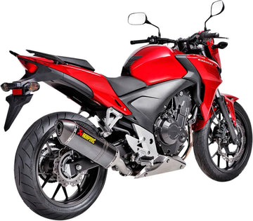 honda cb 500 [AKRAPOVIC] – Carbonfaser Slip-On Line Schalldämpfer