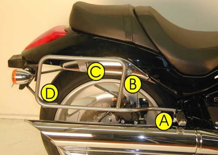 Suzuki M 1800 [2006-2012] - resväskan