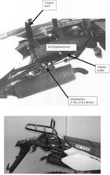 Yamaha DT 125 X [2005-2006] - Bagage Bridge