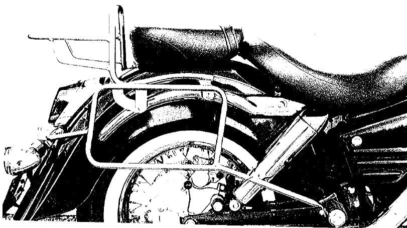Honda VT 1100 C3 Shadow [1998-2001] - resväska bärare