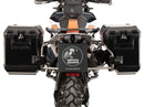 KTM 790 Adventure [2024-2026] - Kofferträgerset Cutout Edelstahl inkl. Xplorer Cutout schwarz Kofferset 40/37