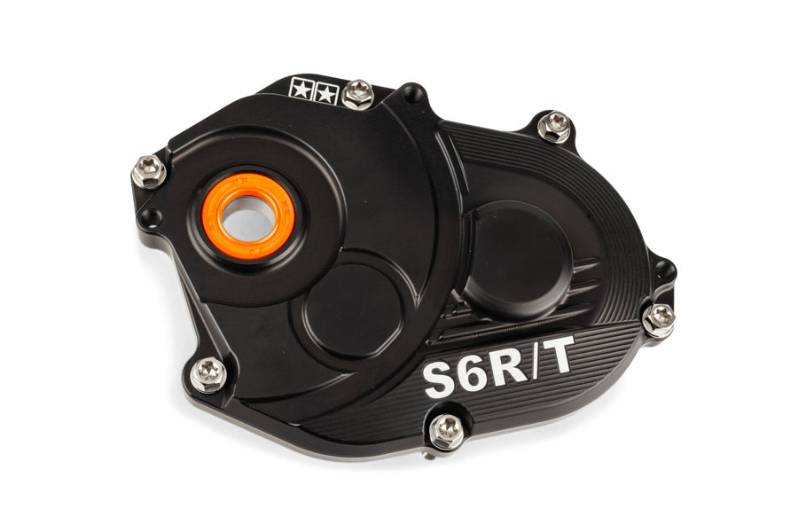 MBK Nitro 50 2T LC [–1998] - Getriebedeckel R/T Schwarz Titanschrauben
