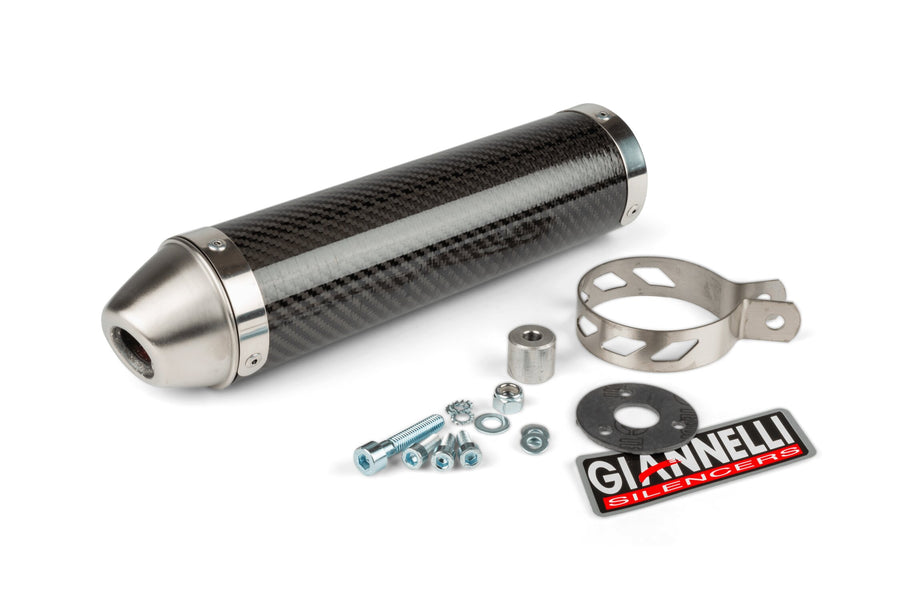 Aprilia RX Factory 50 2T - Avgassystem med Carbon ESD