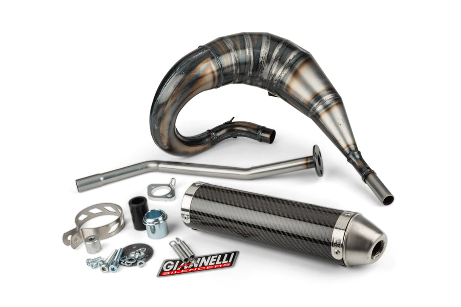 Aprilia SX Factory 50 2T - Avgassystem med Carbon ESD
