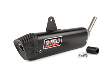 Fantic XE 50 2T - Bakre ljuddämpare Enduro Sonic aluminium svart
