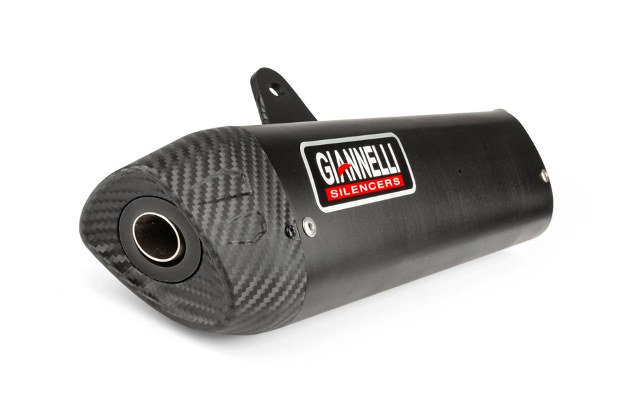 Fantic XM 50 2T - Auspuff mit schwarzem ESD Enduro