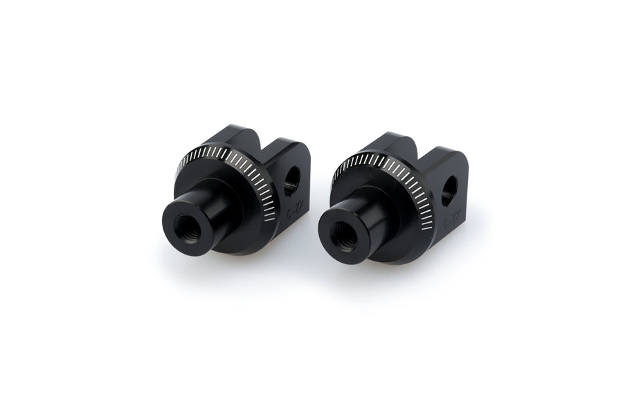 HONDA NC 750 X DCT [2024] – Adapter Fußrasten- Gummipad "Rider" – Schwarz
