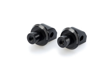 TRIUMPH SPEED TWIN 900 [2025] – Adapter Beifahrer Fußrasten- Gummipad – Schwarz