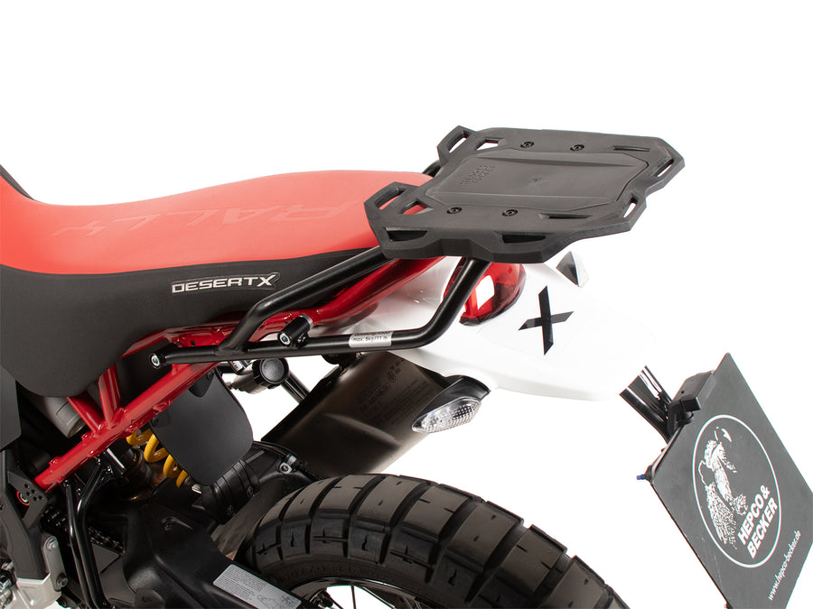 Hepco & Becker Smartrack-Heckträger für Ducati DesertX Rally (2024-2026) – im Komplettset enthalten