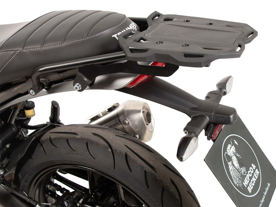 Hepco & Becker Smartrack-Heckträger für Triumph Scrambler 400 X (2024-2026) – im Komplettset enthalten