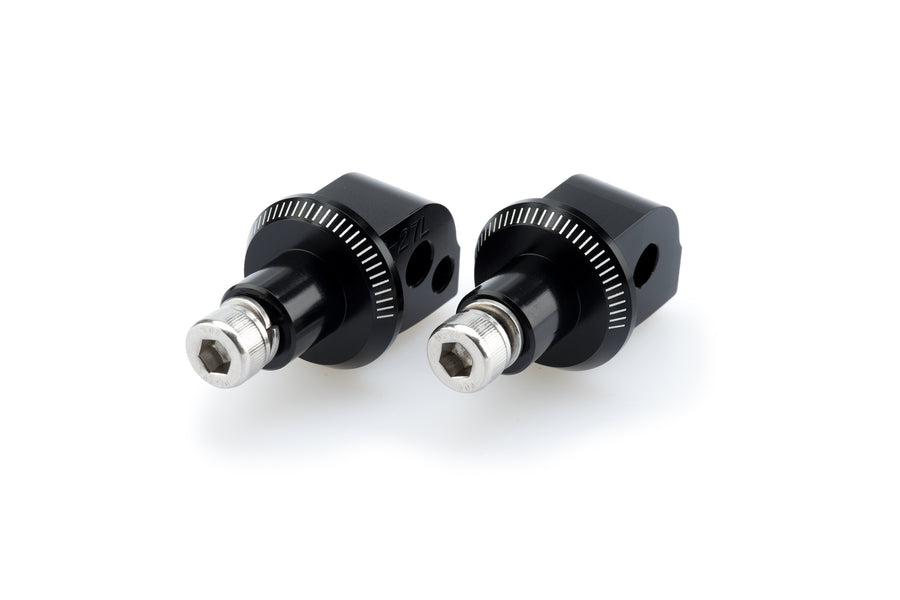 APRILIA RSV4 FACTORY [2024] – Adapter passagerarfotstöd gummikudde – svart