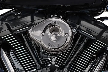 Harley-Davidson FLHTCUTGSE 1923 Tri Glide Ultra CVO 117 [2021] - Stealth Teardrop Luftfilterabdeckung – Design: Mini Teardrop – Bild 2