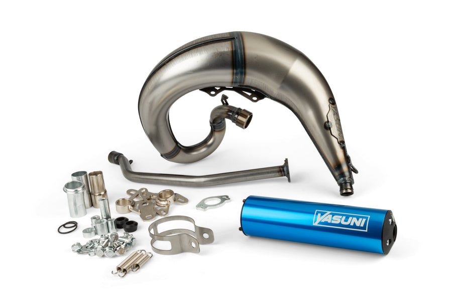 Aprilia SX Factory 50 2T - Exhaust Cross ML Blue
