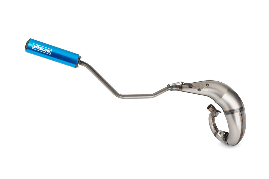 Beta RR Track 50 2T - Exhaust Cross ML Blue