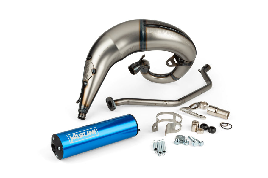 Sherco HRD Enduro 50 2T [1998–2005] - Auspuff Cross ML Blau