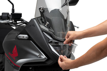 HONDA XL 750 TRANSALP [2024] – Strålkastarskydd Adhere – Transparent