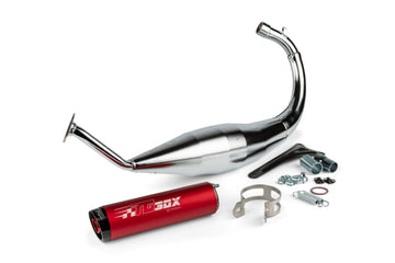 Beta RR Enduro 50 2T - Avgassystem XS 2 krom