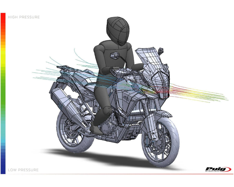 KTM 1290 SUPER ADVENTURE T [2023] – Oberer Deflector – Transparent
