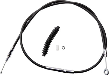 harley davidson fls [DRAG SPECIALTIES] – Hochleistungs-Kupplungszug aus schwarzem Vinyl