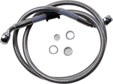 Harley Davidson Softail Street Bob FXBB [DRAG SPECIALTIES] - Bromsledningssats i rostfritt stål