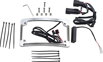 harley davidson fltruse [CUSTOM DYNAMICS] – LED-radie registreringsskylt ram