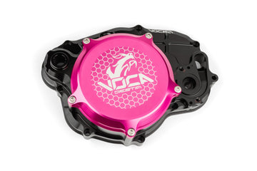 Beta RR Enduro 50 2T - Kopplingsskydd Svart Rosa