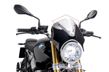 BMW R NINET URBAN S [2024] – RetroVision vindrutevisir – Transparent