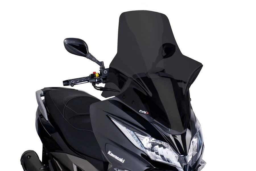 KAWASAKI J 125 [2021] - PUIG V-Tech Line Touring Vindruta | Kraftigt tonad | PUIG 7020F
