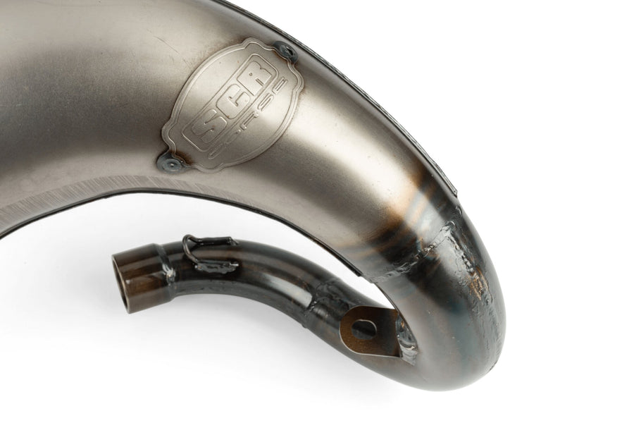 Rieju MRT Pro SM 50 2T - Auspuff Handmade Cross 50-70 lila