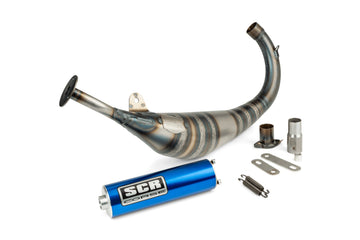 Beta RR Enduro 50 2T - Exhaust Racing Line 70 80 Blå