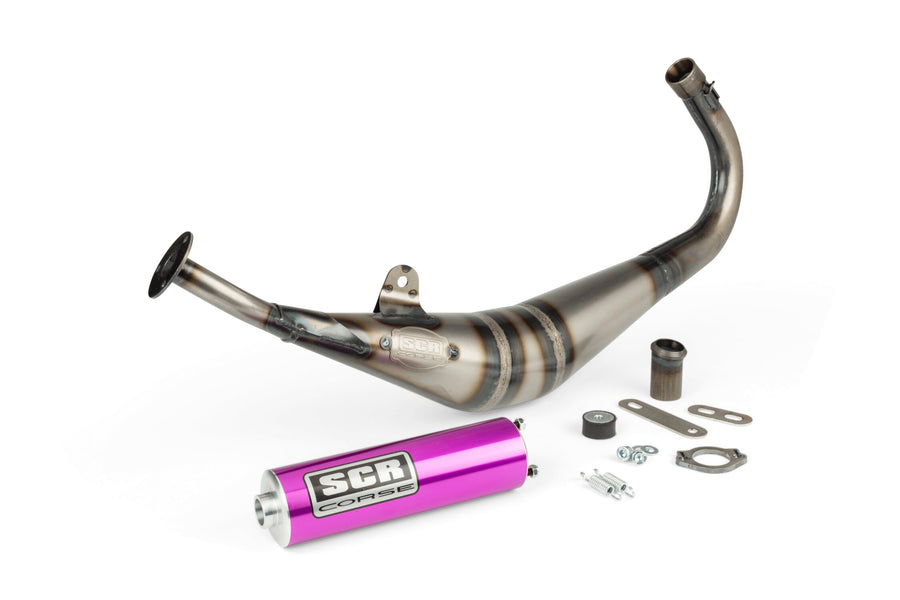 Aprilia SX Factory 50 2T - Avgasrör Handgjorda 50-70 lila