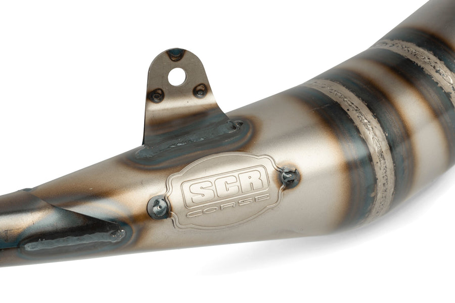 Derbi Senda R X-Treme Enduro '05 - '10 50 2T D50B0 - Avgasrör Handgjorda 50-70 lila