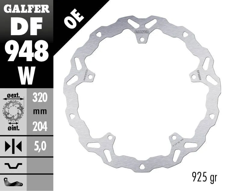 Ktm Duke 125 ABS [2024] - Wave® bromsskiva – bild 2