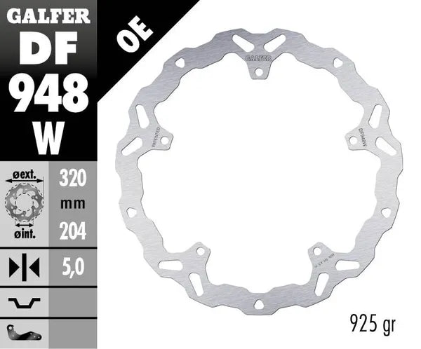 Ktm Rc 390 ABS [2022-2023] - Wave® bromsskiva – bild 4