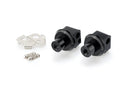 BMW G 650 GS SERTAO [2016] – Adapter passagerarfotstöd gummikudde – svart-2