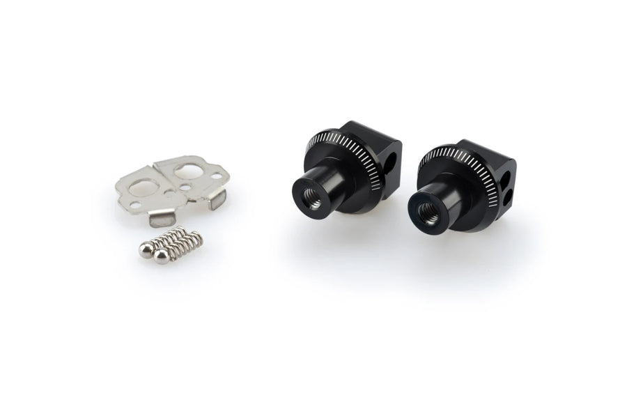 BMW R 1200 GS ADVENTURE [2013] – Adapter Beifahrer Fußrasten- Gummipad – Schwarz