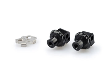 BMW R 1250 GS ADVENTURE [2024] – Adapter passagerarfotstöd gummikudde – svart - 0