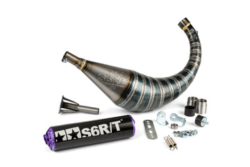 Beta RR Enduro 50 2T - Avgas R/T 70 - 80 Svart / Lila