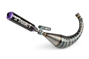 Beta RR Enduro 50 2T - Avgas R/T 70 - 80 Svart / Lila