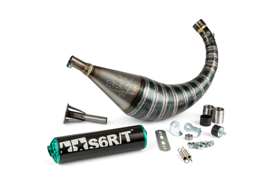 Beta RR Enduro 50 2T - Avgas R/T 70 - 80 Svart / Turkos