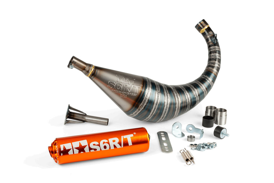 Rieju RR Enduro 50 2T AM6 - Auspuff R/T 70 - 80 Orange